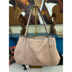 Coach Madison Pink Leather Shoulder Bag well loved!